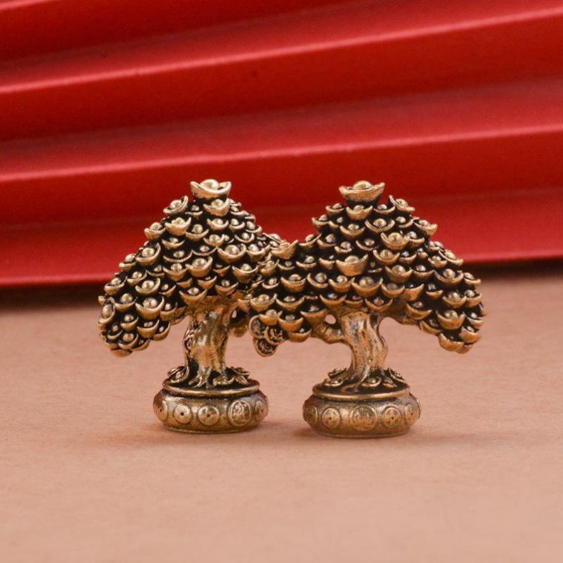 Vintage Brass Ingot Fortune Tr - مراجعة Art Craft Tree وسعره