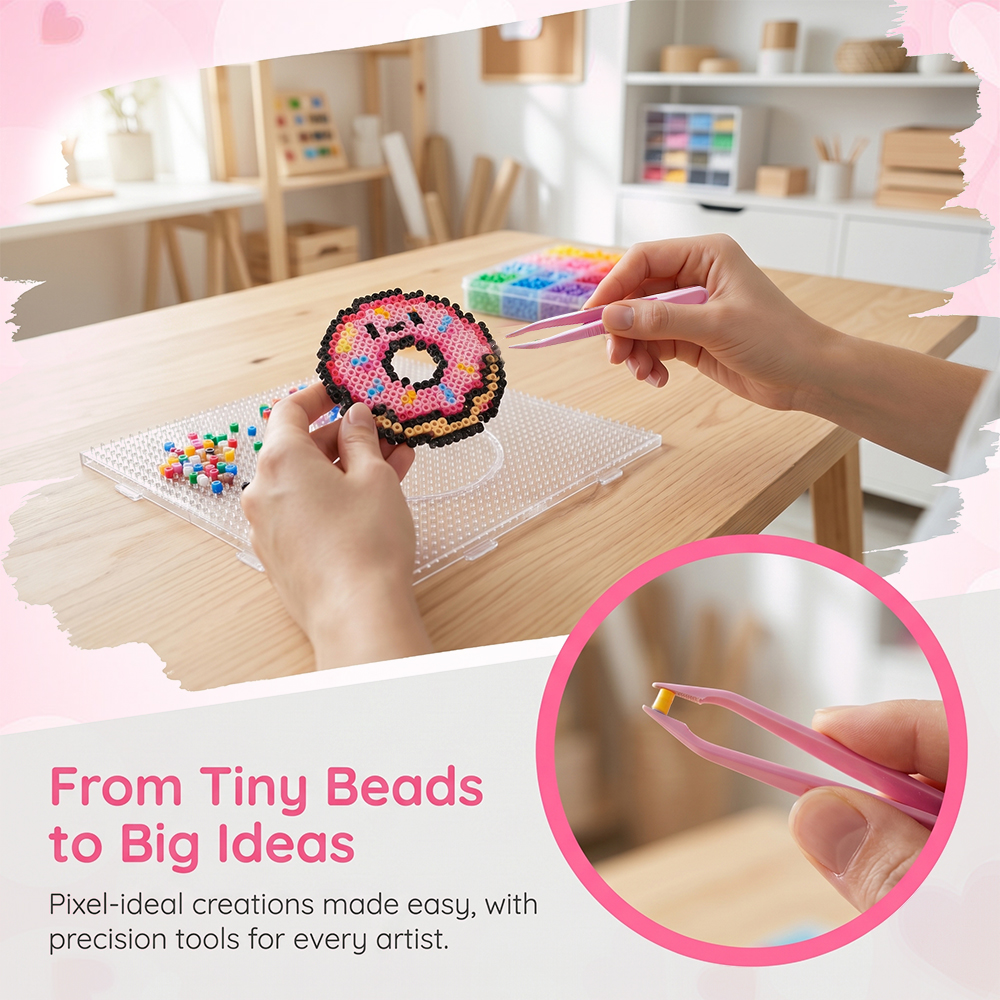 2.6mm 24 Colors Series Perler  - مراجعة Art And Craft Vegetable وسعره