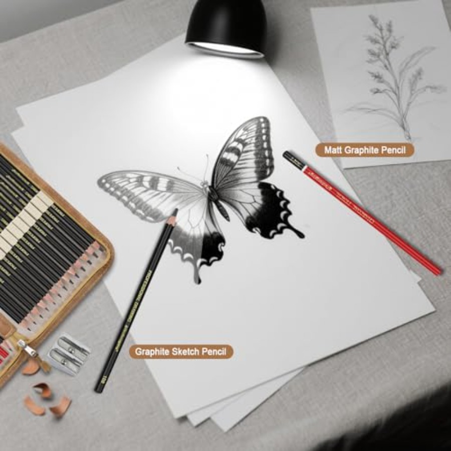 Sketching and Drawing Pencils  - مراجعة Colored Pencil Professional وسعره