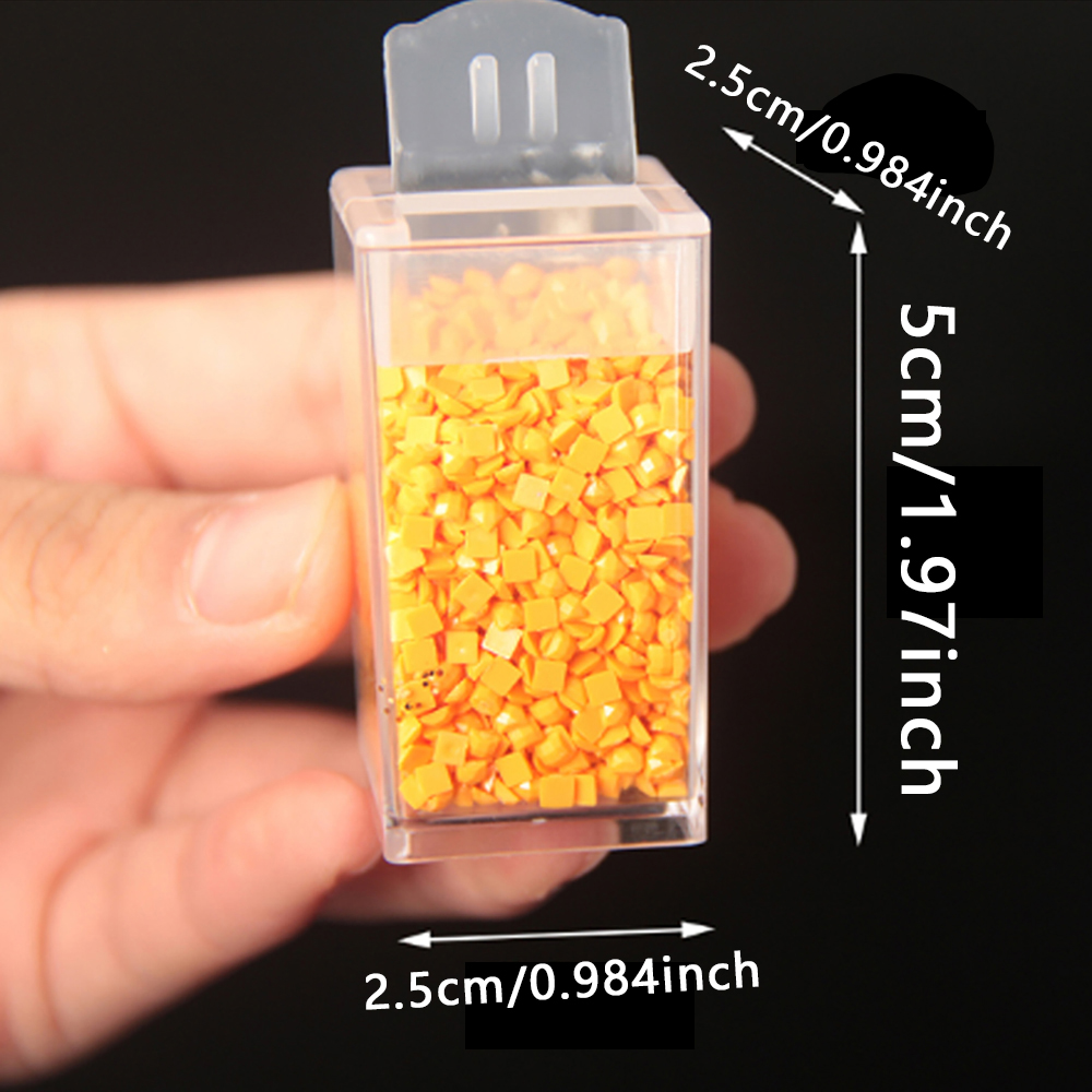 Square Plastic Diamond Paintin - مراجعة Art Craft Organizer وسعره