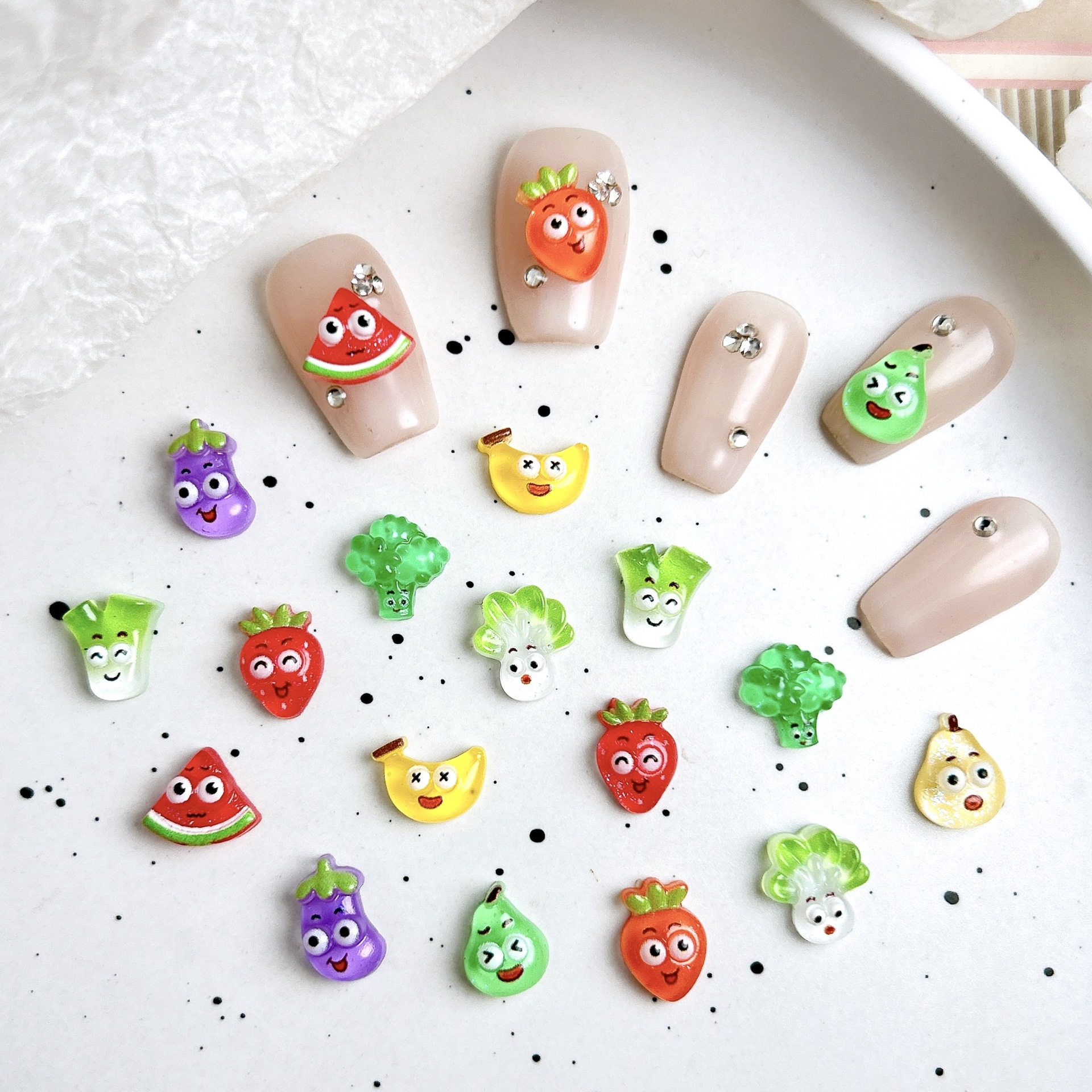 2025 New Resin 3D Fruit Vegeta - مراجعة Art And Craft Vegetable وسعره