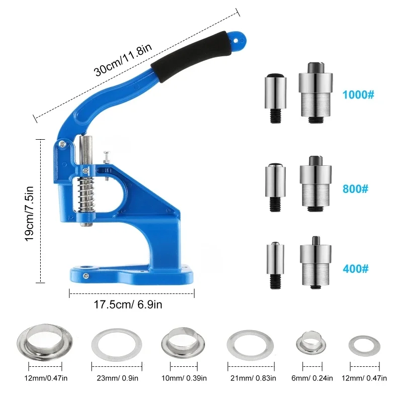 Grommet Eyelet Machine Hand Pr - مراجعة Art Craft Description وسعره