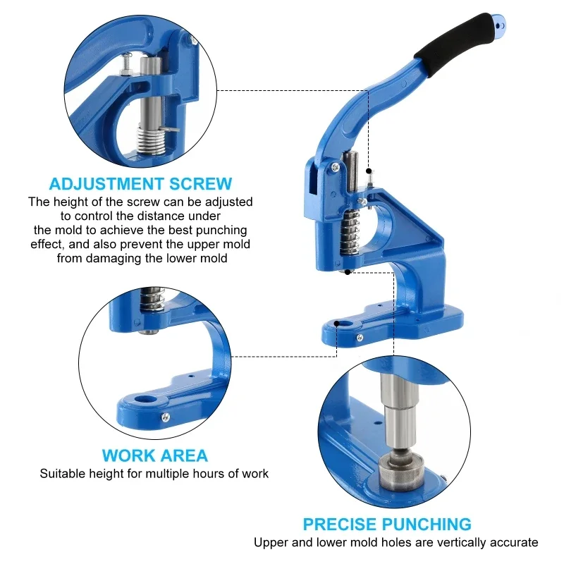 Grommet Eyelet Machine Hand Pr - مراجعة Art Craft Description وسعره