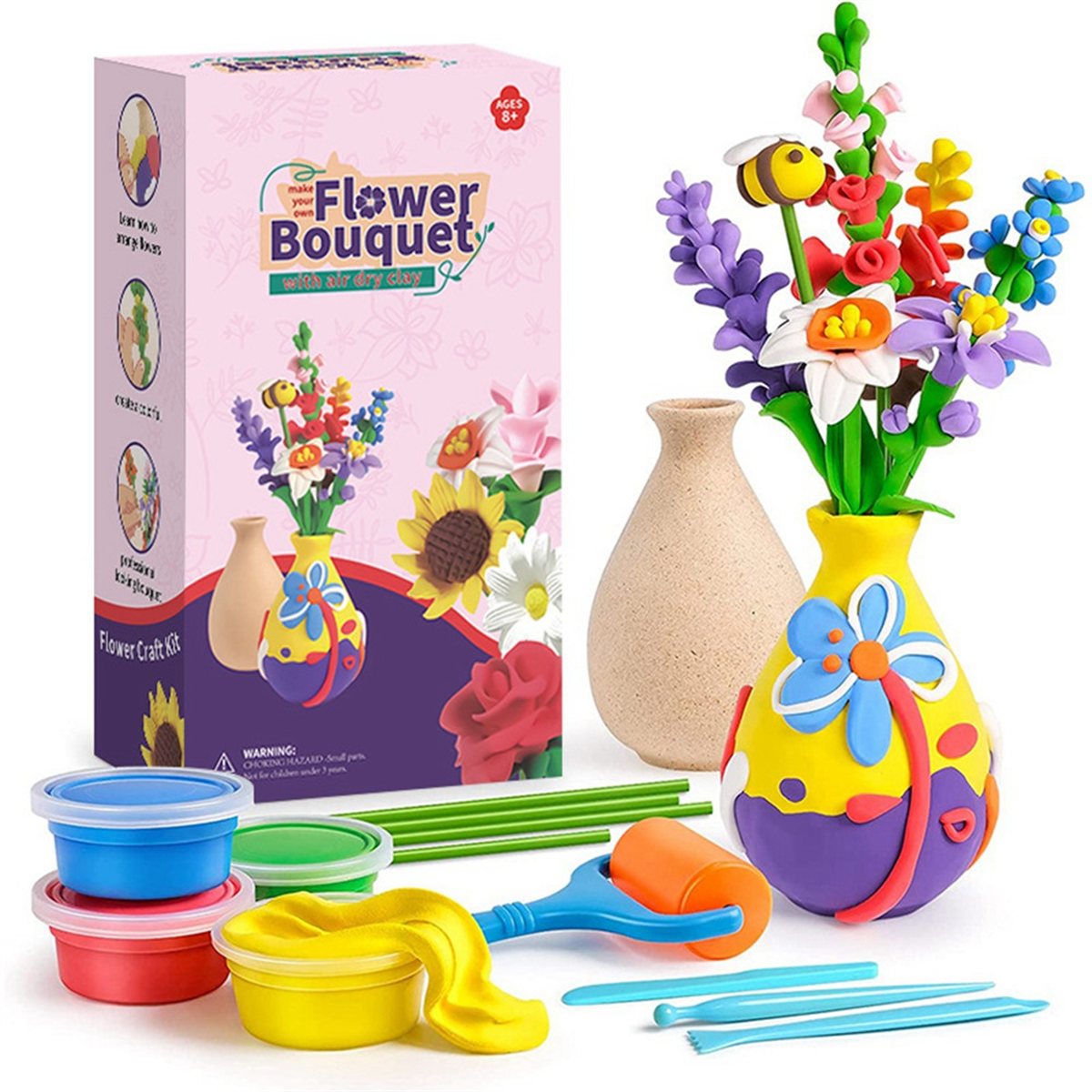 CYL-Flower Craft Kit for Kid C - مراجعة Art And Craft For Mother'S Day وسعره