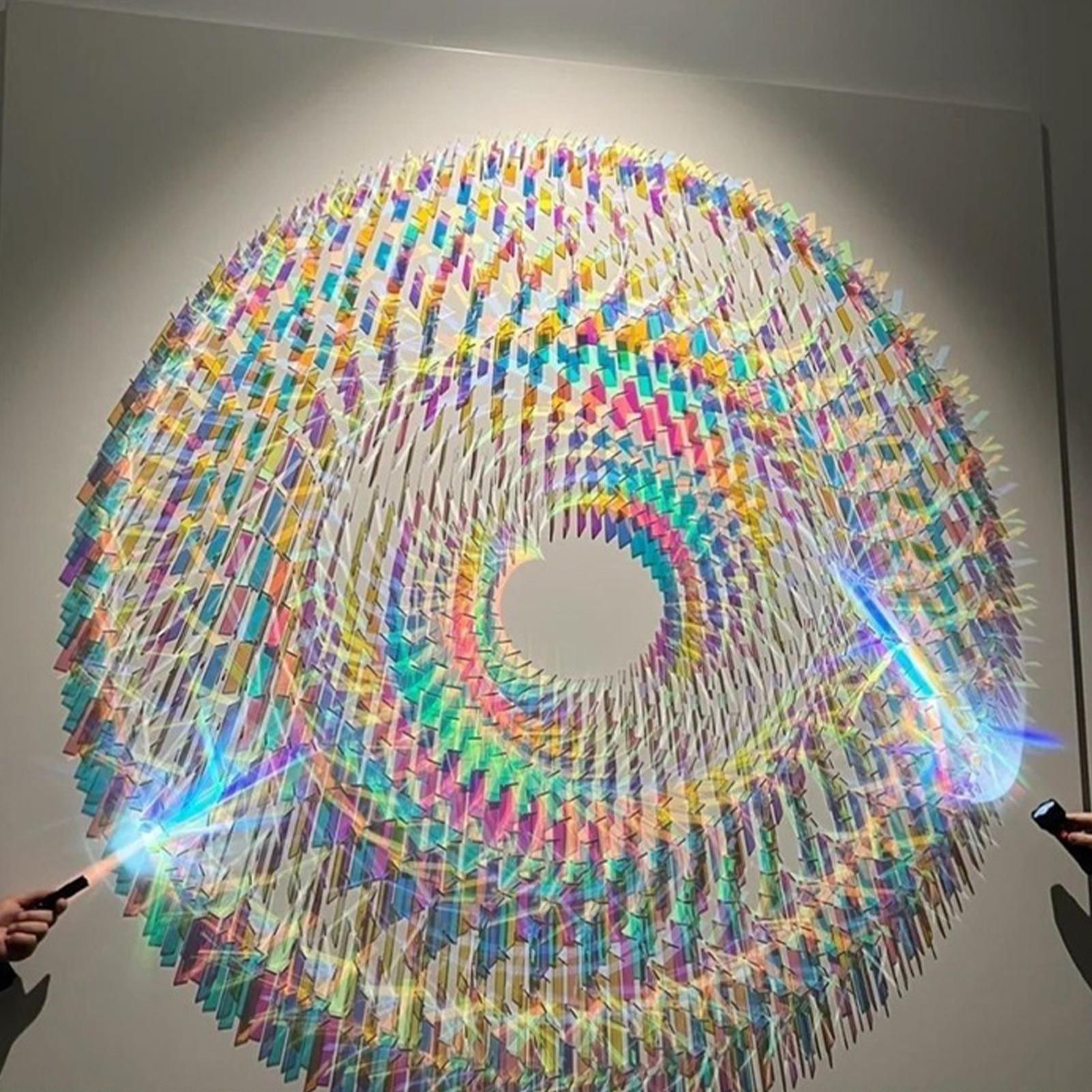 50pcs/100pcs Rainbow Holograph - مراجعة Art Craft Market وسعره