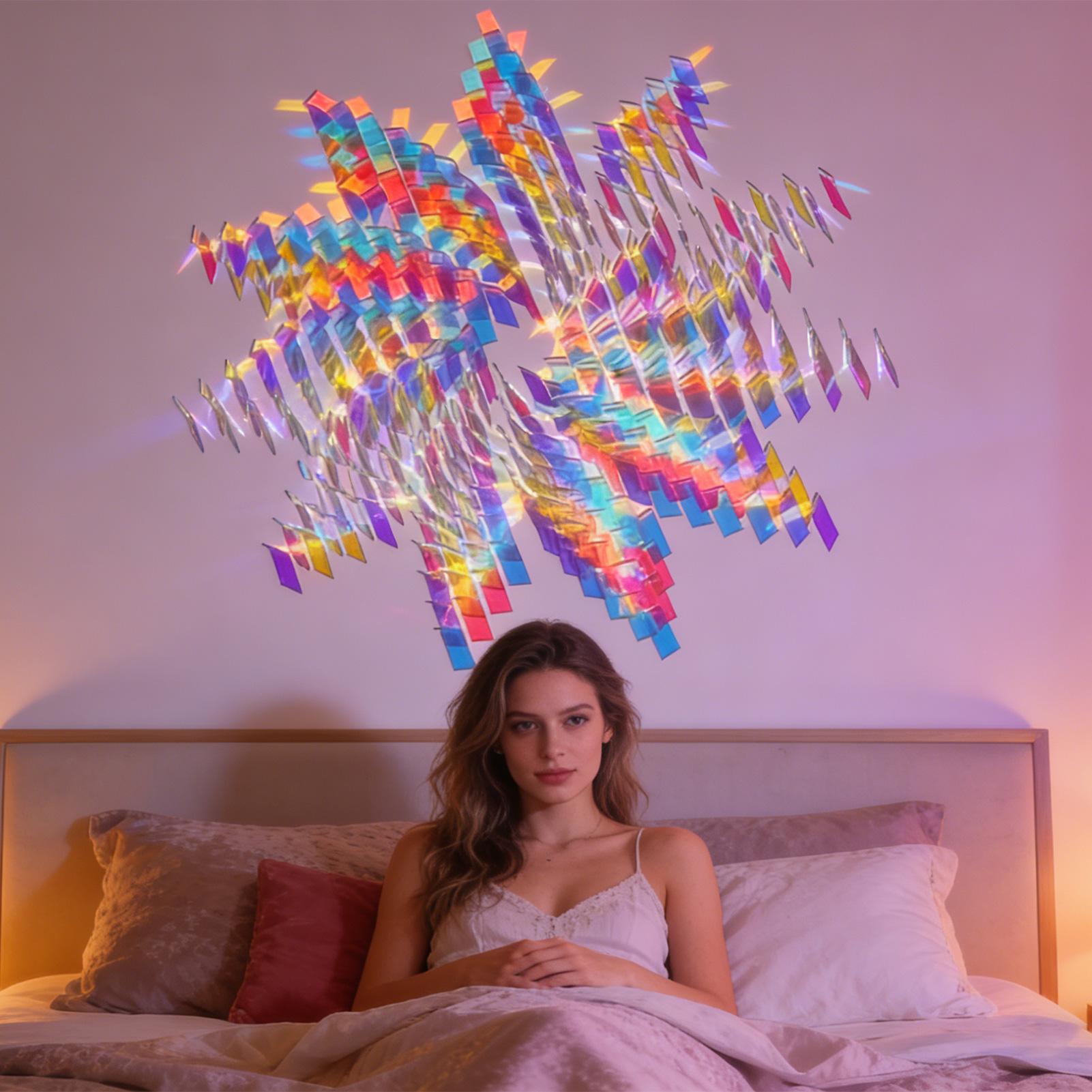 50pcs/100pcs Rainbow Holograph - مراجعة Art Craft Market وسعره