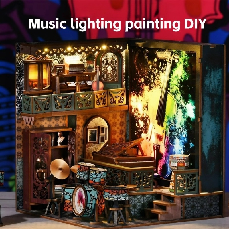 Musical Notes Light Box DIY, 3 - مراجعة Art Craft Night وسعره