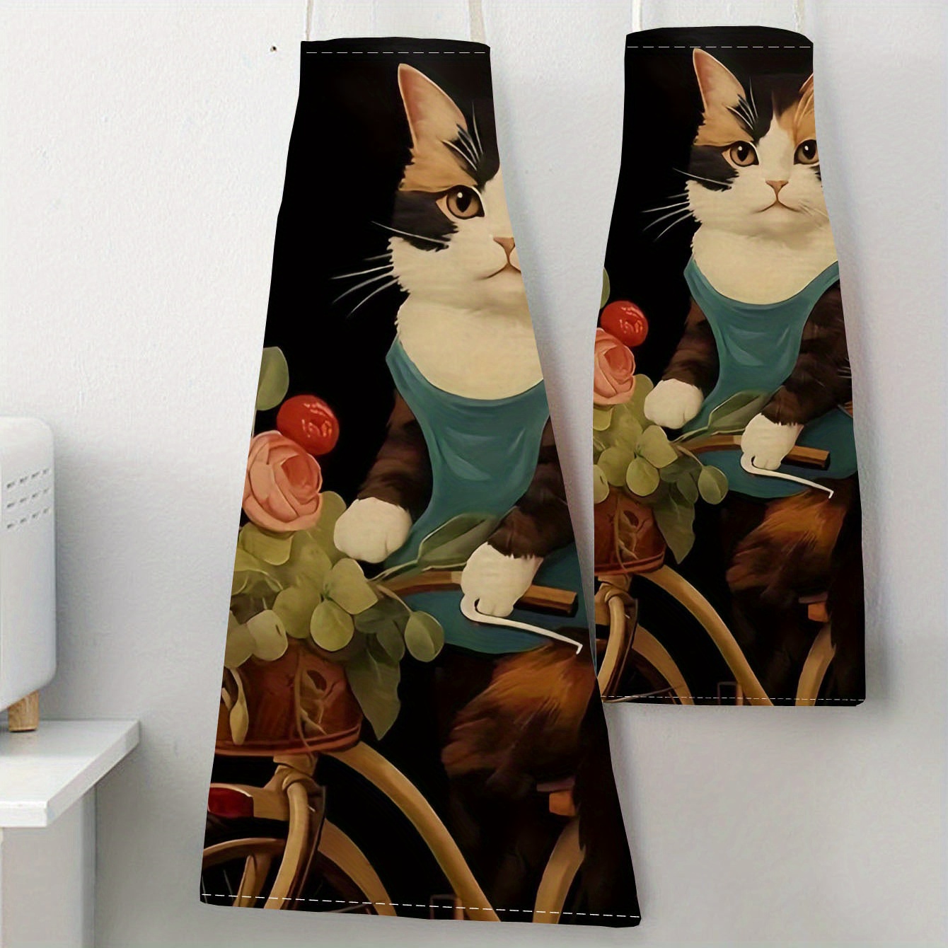Linen Apron Funny Cat Sunglass - مراجعة Art Craft Gift Ideas وسعره