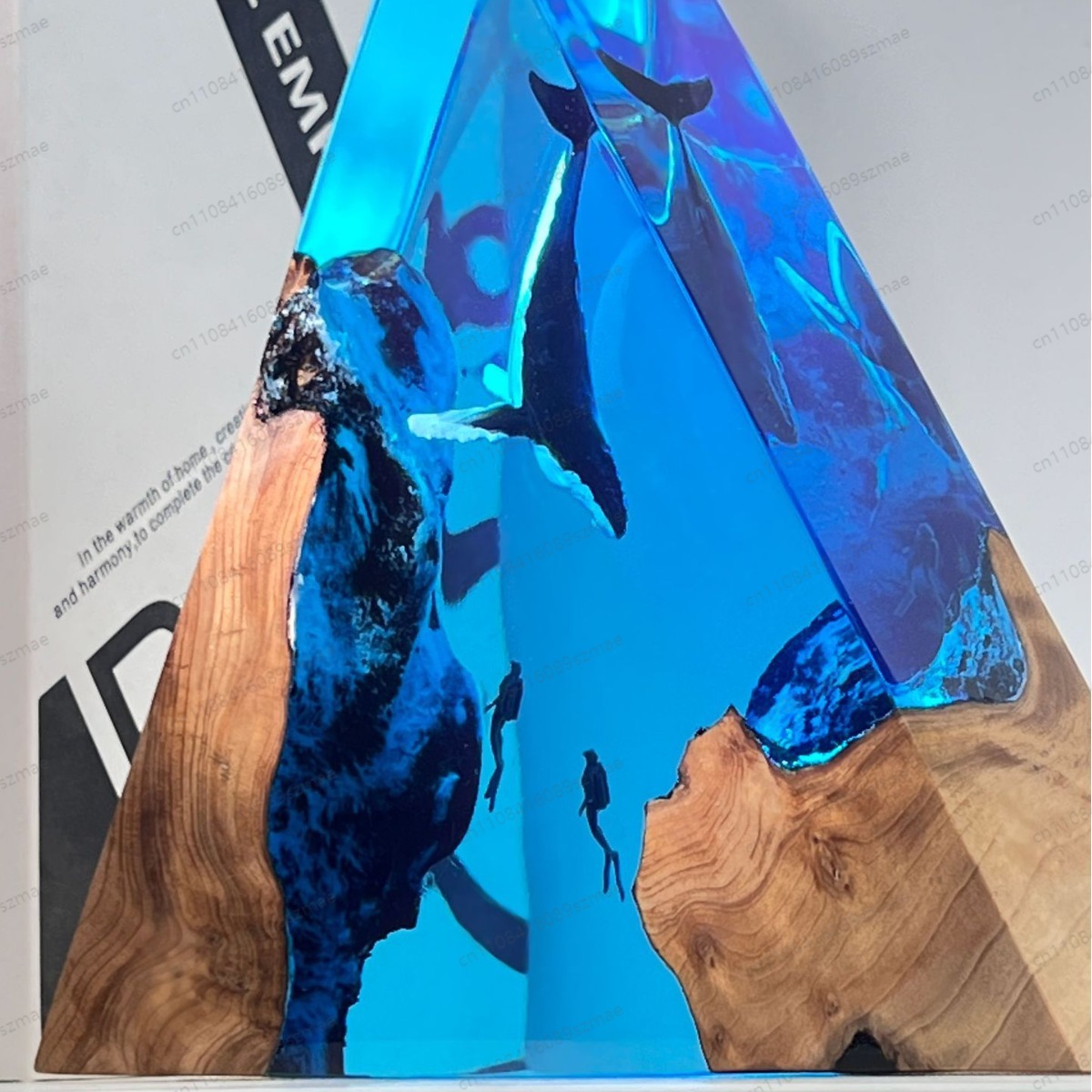 Diver Desktop Ornament Ocean A - مراجعة Art Craft Night وسعره