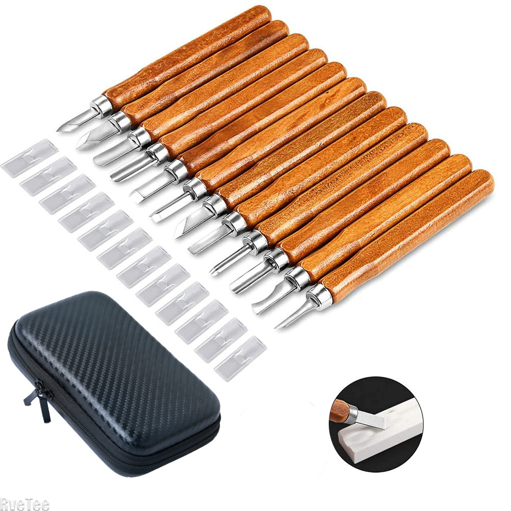 12Pcs SK2 Woodworking Carving  - مراجعة Art Craft Tools وسعره
