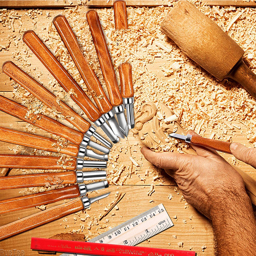 12Pcs SK2 Woodworking Carving  - مراجعة Art Craft Tools وسعره