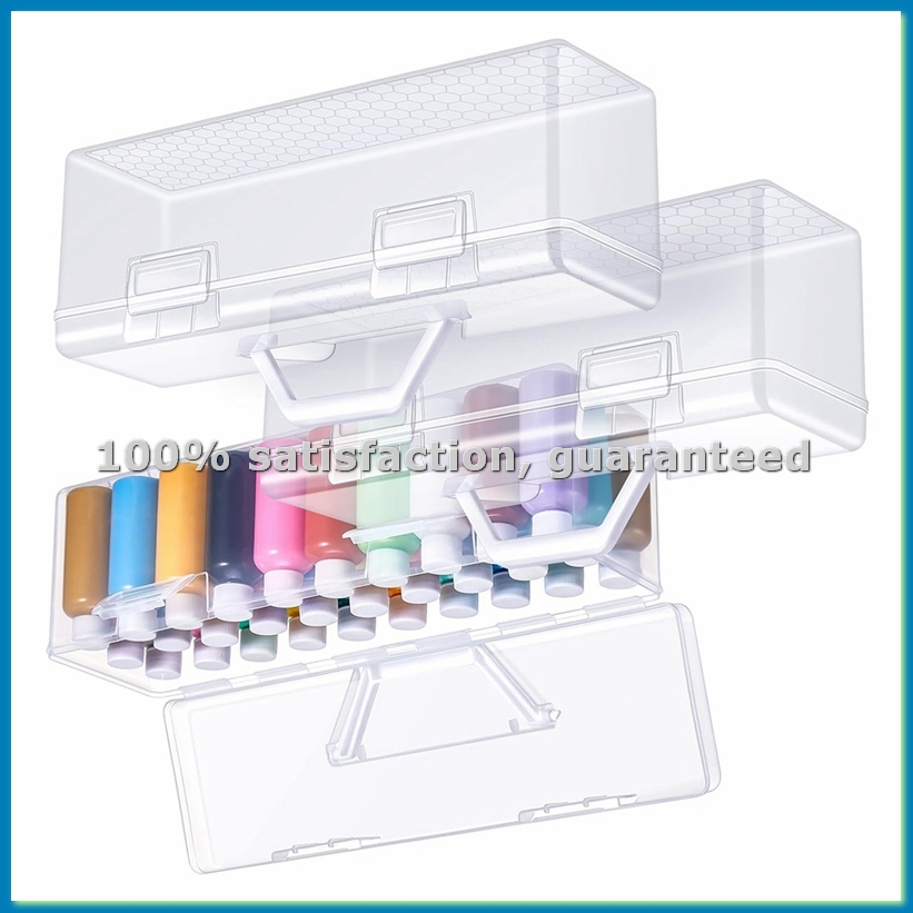 3 Pcs Paint Storage Box for 2  - مراجعة Art Craft Organizer وسعره