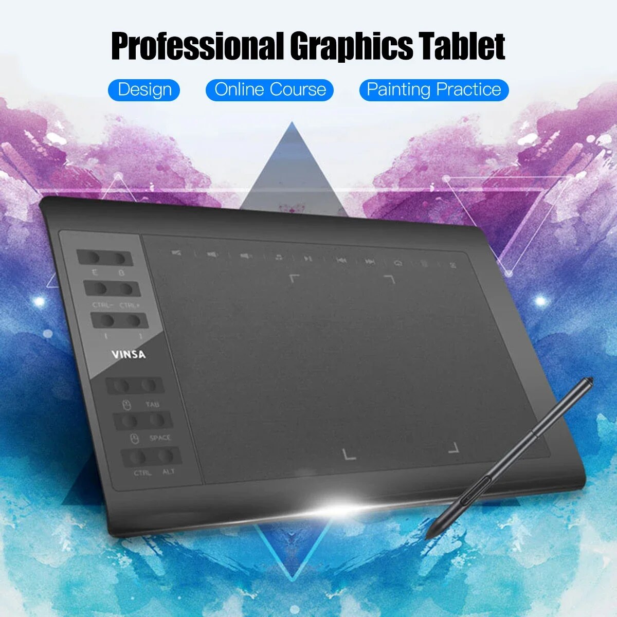 10x6 Inch Professional Graphic - مراجعة Art Craft Online وسعره