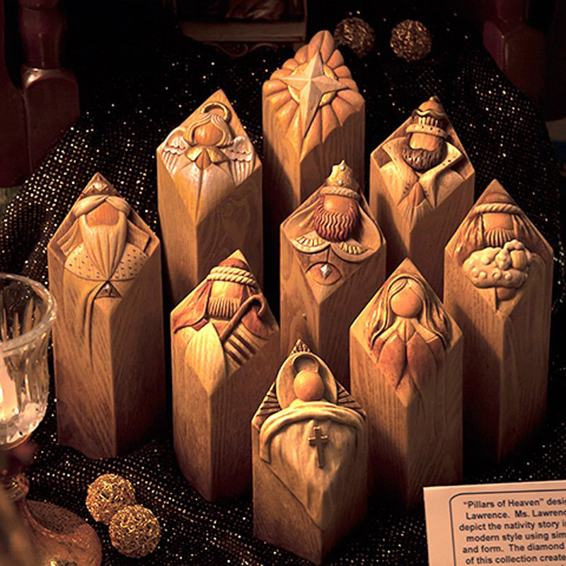 Heaven Nativity Tree Pillar St - مراجعة Art Craft Tree وسعره