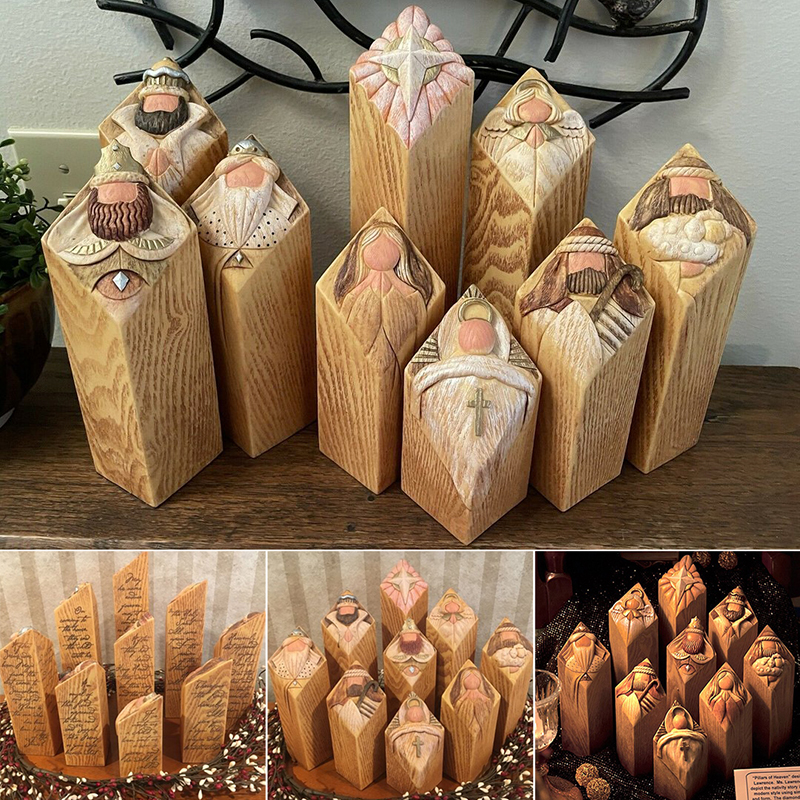 Heaven Nativity Tree Pillar St - مراجعة Art Craft Tree وسعره