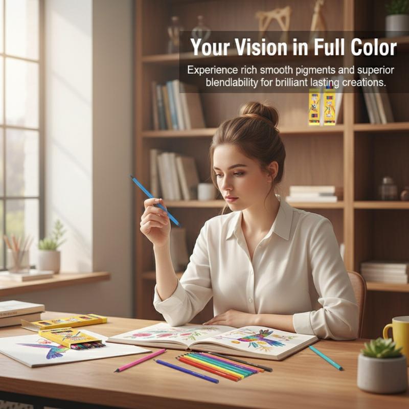 36 24 48 Colors Drawing Colore - مراجعة Colored Pencil Professional وسعره