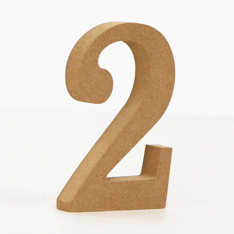 1pc 10cm Wood Color Numbers 0- - مراجعة Art And Craft Numbers وسعره