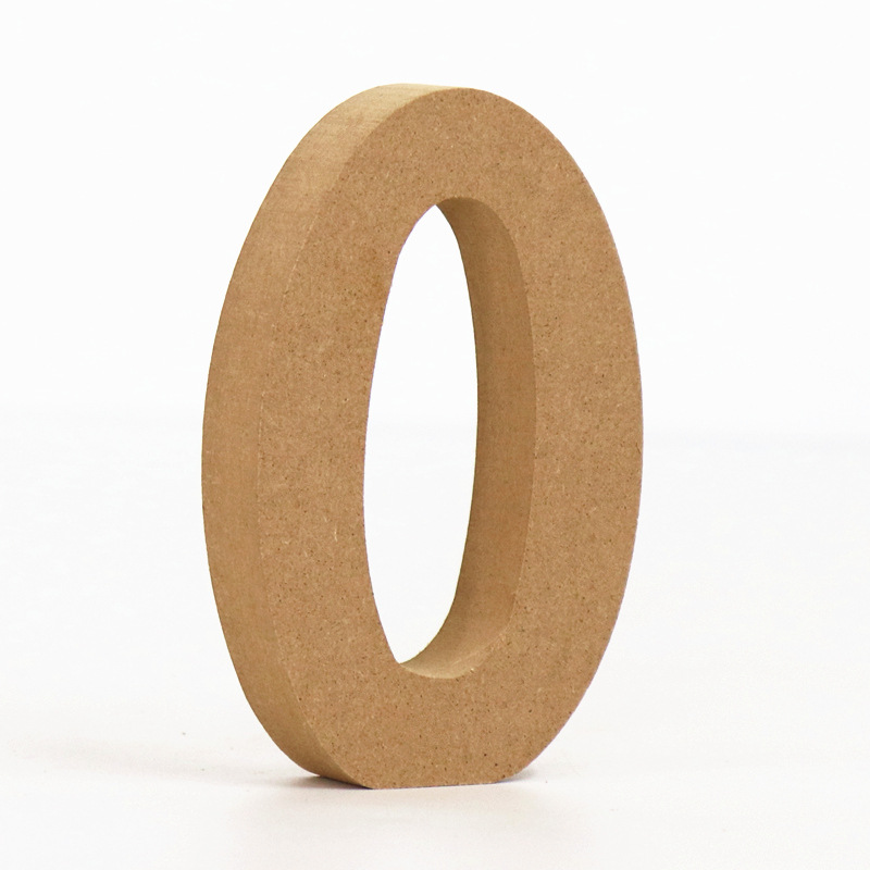 1pc 10cm Wood Color Numbers 0- - مراجعة Art And Craft Numbers وسعره