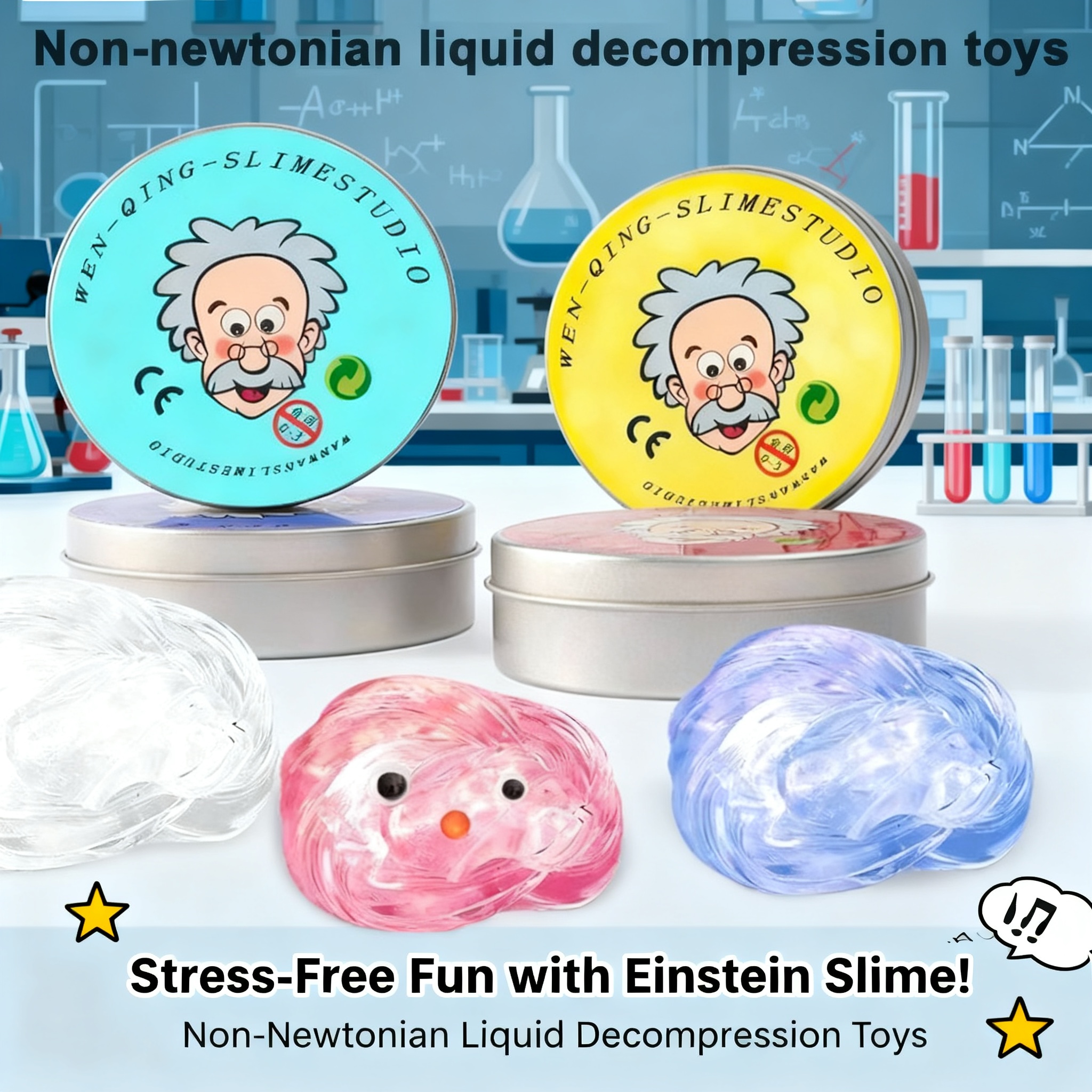 Creative Colorful Non-Newtonia - مراجعة Art Craft Market وسعره
