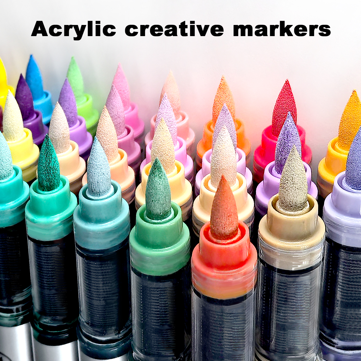 10/120 Colors Acrylic Marker P - مراجعة Illustration Marker Set وسعره