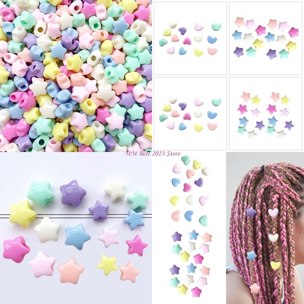 49ME Colorful Hairtie Beads Fo - مراجعة Art Craft Description وسعره